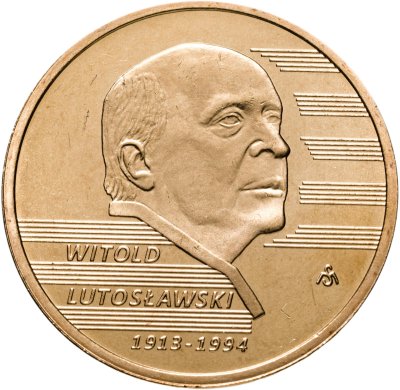 купить Польша 2 злотых 2013 "Витольд Лютославский (Witold Lutosławski)"