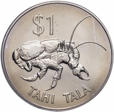 Купить Токелау 1 доллар 1980