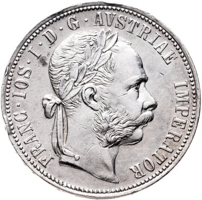 купить Австрия 1 флорин (florin) 1888 Франц-Иосиф