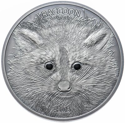 купить Вануату 20 вату 2015 "Енот", в футляре с сертификатом