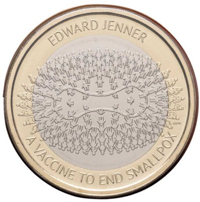 купить Великобритания 2 фунта 2023 "200 лет со дня смерти Эдварда Дженнера