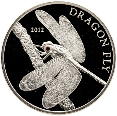 купить Токелау 5 долларов 2012 "Стрекоза" с сертификатом