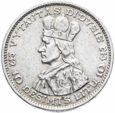 Купить Литва 10 литов 1936