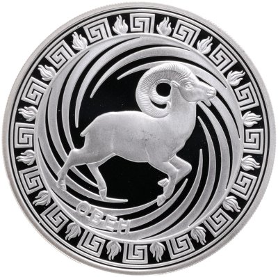 купить Токелау 5 долларов 2012 Proof "Знаки зодиака - Овен"