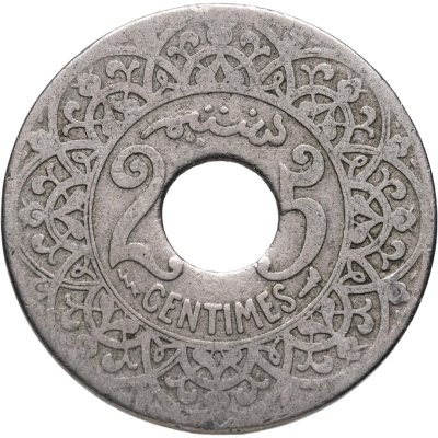 купить Французское Марокко 25 сантимов (centimes) 1921