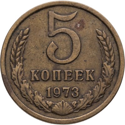 купить 5 копеек 1973